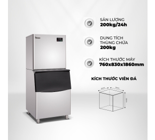 MÁY LÀM ĐÁ P-EMIC P-200W