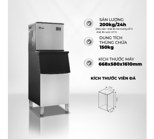 Máy làm đá P-Emic PK-160-H