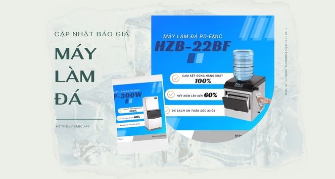 Cập nhật báo giá máy làm đá viên mới nhất